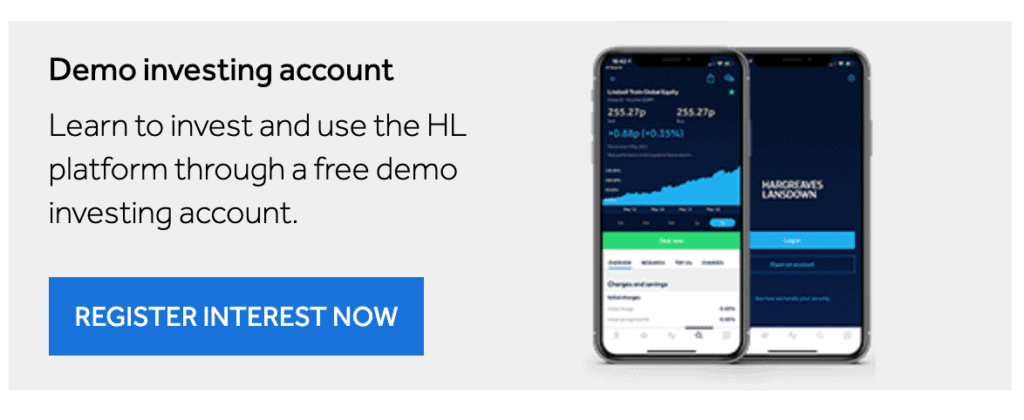 Hargreaves Demo Investing Account