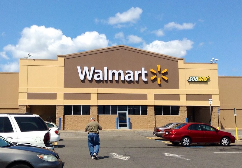 Walmart storefront