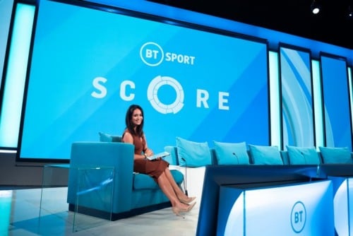 bt group shares sports