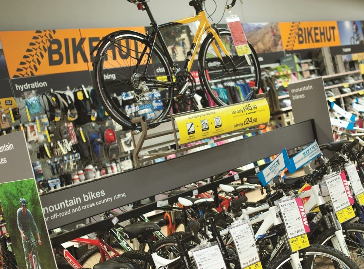 halfords bike stock