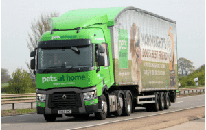 pets at home truck