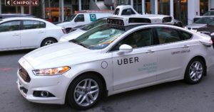 Uber autonomous vehicle