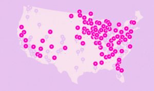 Lyft US Operations City Map