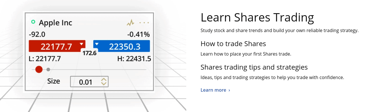 ETX CAPITAL share CFDs