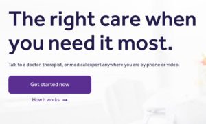 Teladoc Telehealth Website