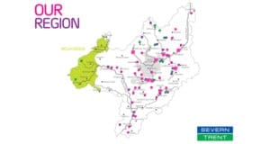 Severn Trent Region Map