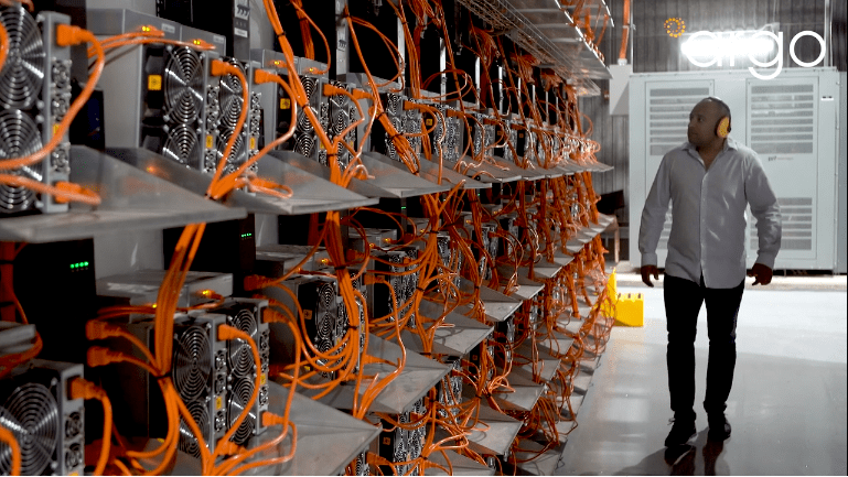 argo blockchain mining facility