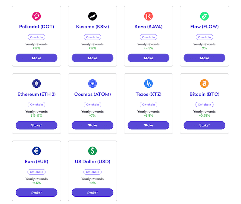 Kraken Staking