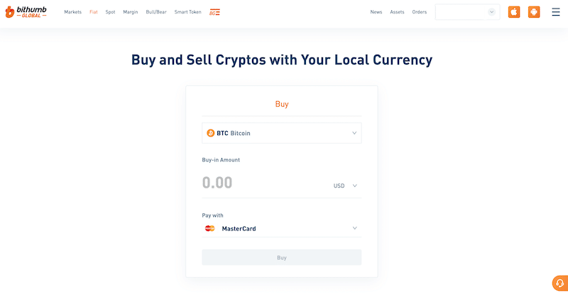 Bithumb trade cryptocurrencies