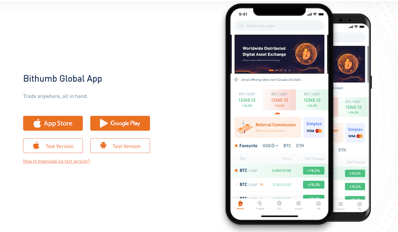 Bithumb Mobile App