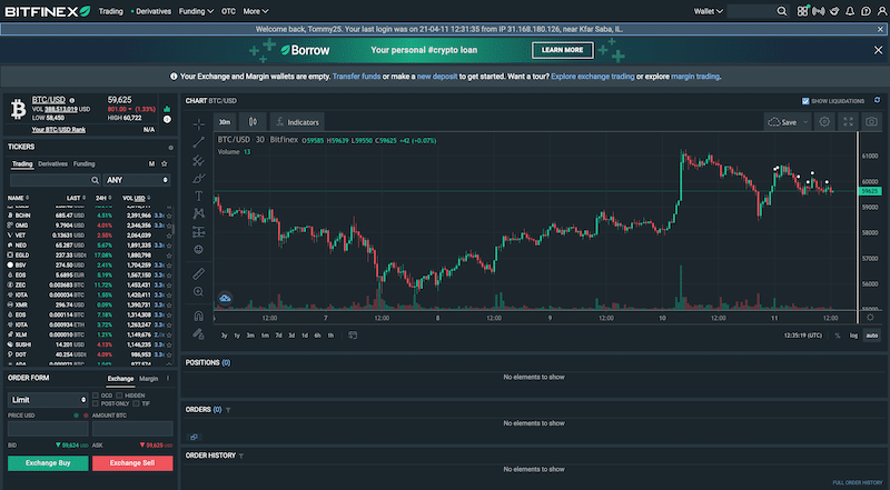 Bitfinex buy cryptocurrency