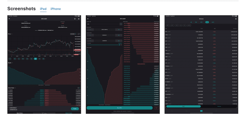 Poloniex mobile app apple store