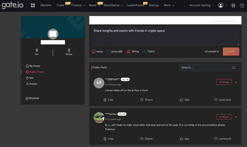 gate.io community