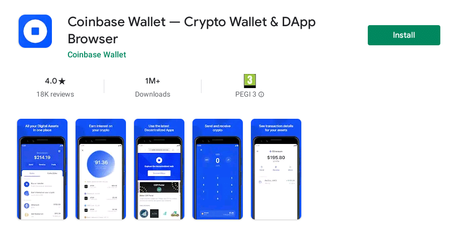 how to use coinbase wallet