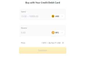 Binance Instant Buy