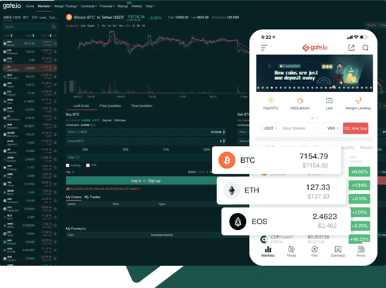 Gate.io mobile app