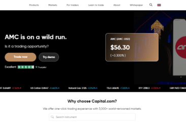 Capital.com Website