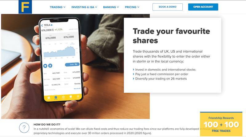 Fineco selling shares