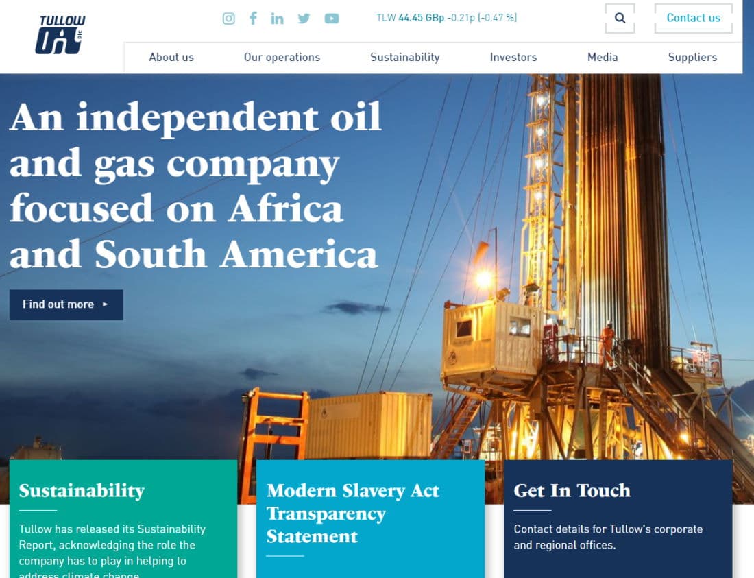 Buy Tullow Oil Shares