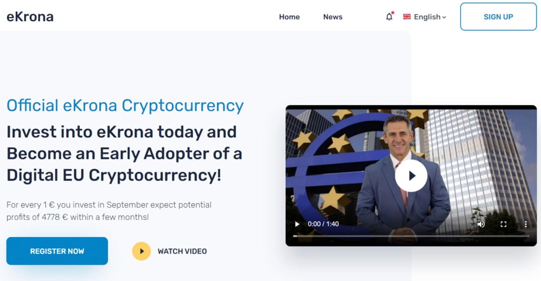 ekrona cryptocurrency exchange at ekrona.com