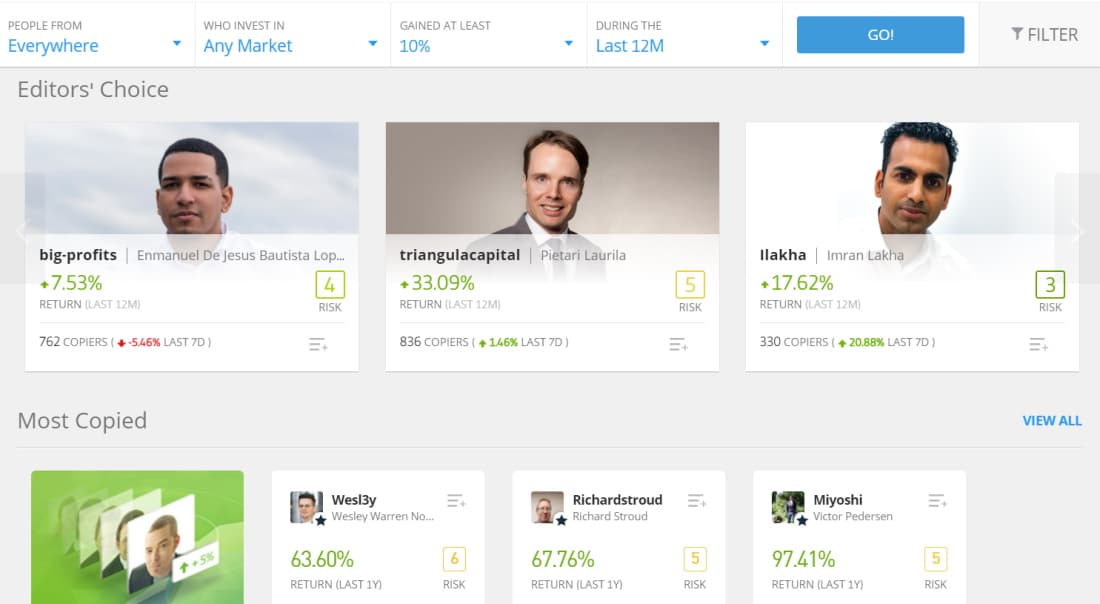 Invest index funds