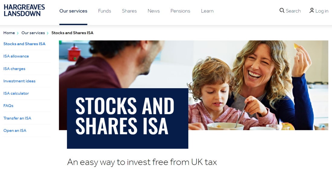 Share dealing accounts - Hargreaves Lansdown