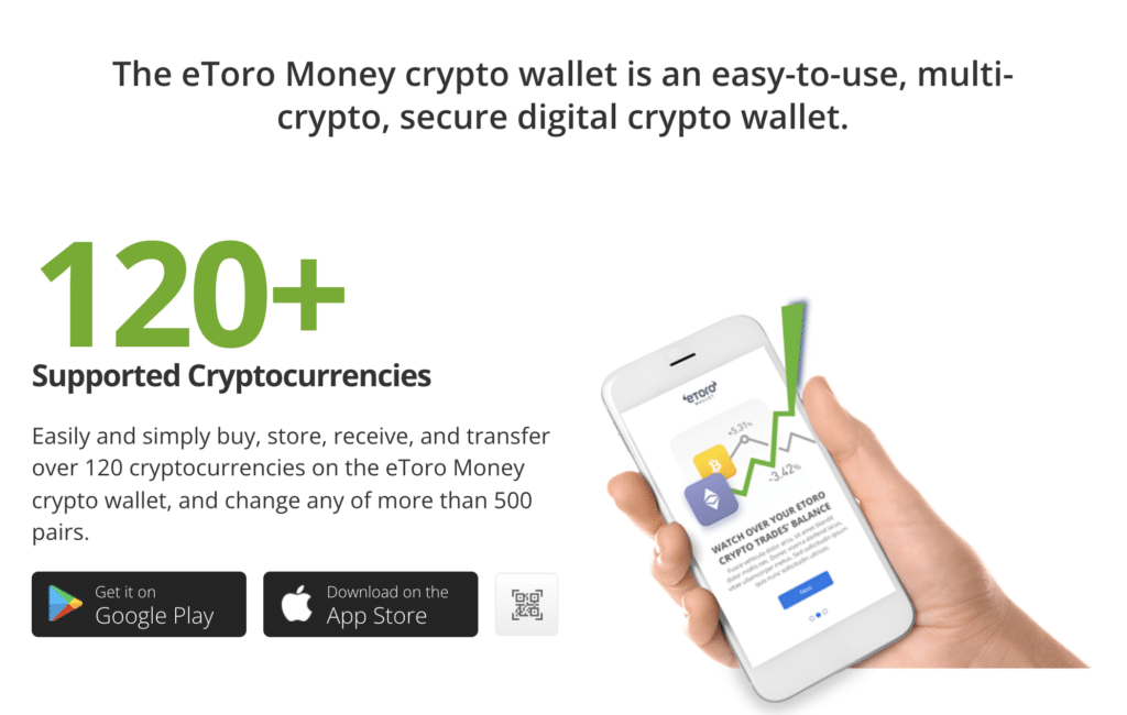 eToro Money crypto wallet