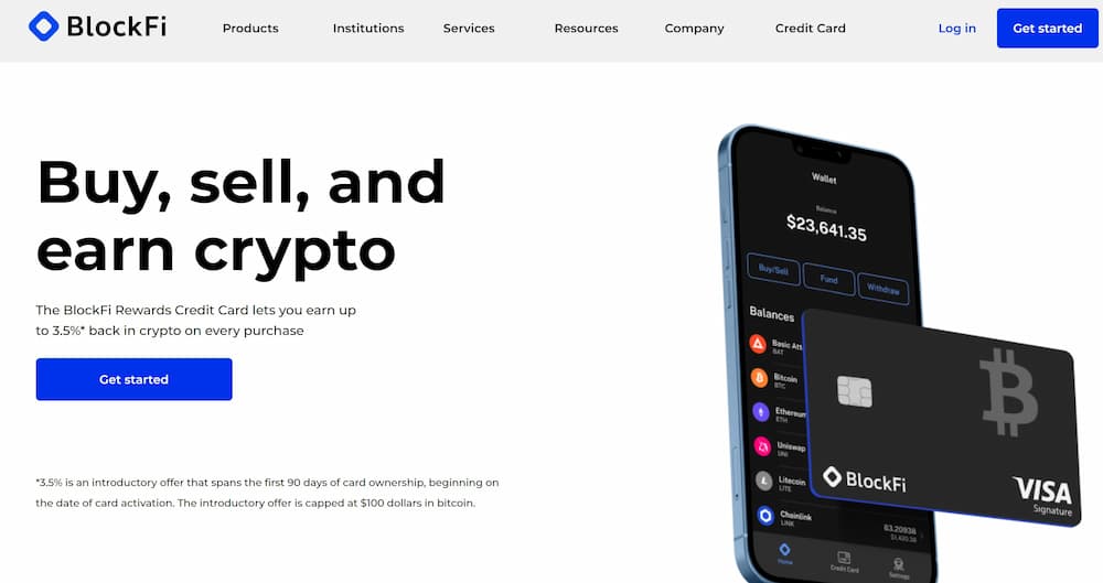 BlockFi Crypto Lending