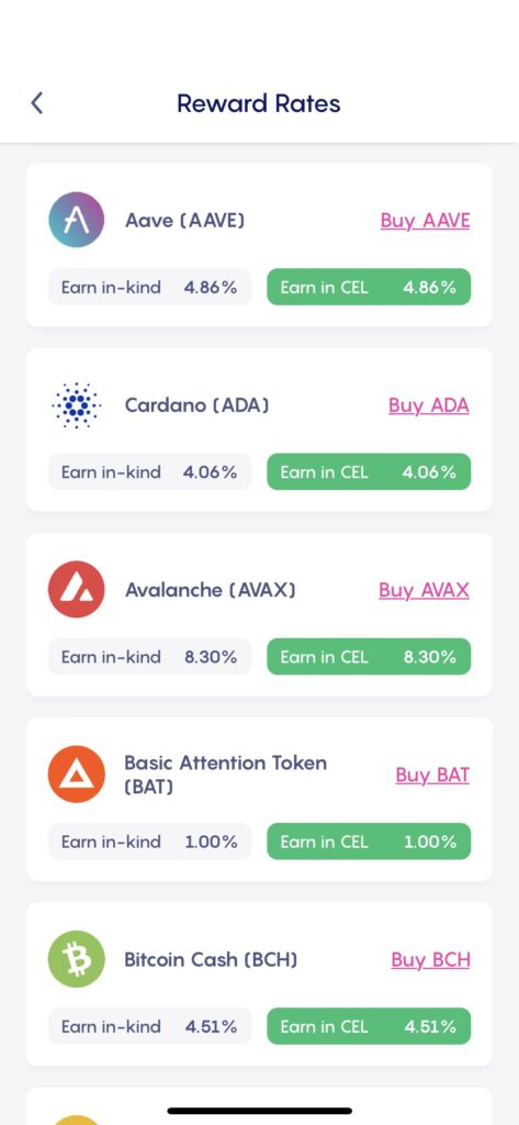 celsius network review interest rates