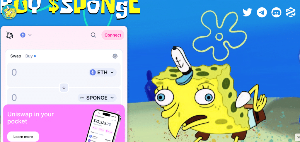 spongebob token 